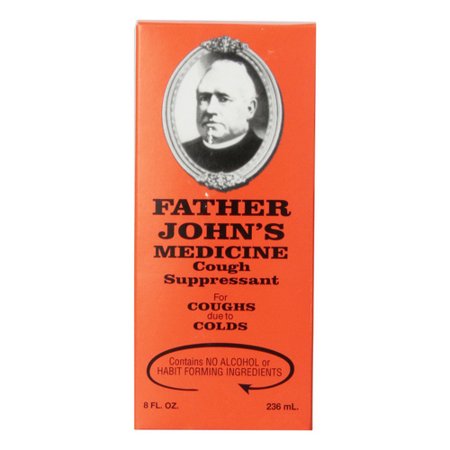 Father Johns Cough Suppressant Liquid Medicine - 8 Oz