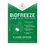 BIOFREEZE Cool the Pain Patches 5 Large Patches