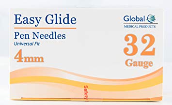 Easy Glide Pen Needles 32g X 4mm - Box of 100