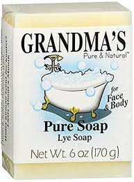 Grandma's Lye Face & Body Soap - 6 oz