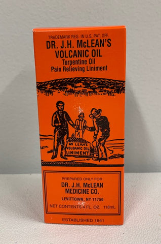 Dr. J.H. McLean's Volcanic Oil, Pain Relieving Liniment, 4 oz.